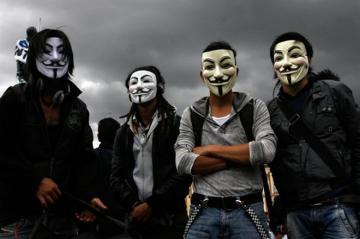 Группа хакеров Anonymous взломала сайт премьера Японии