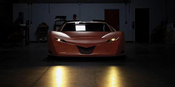Американец создал уникальный спортивный автомобиль (ФОТО)