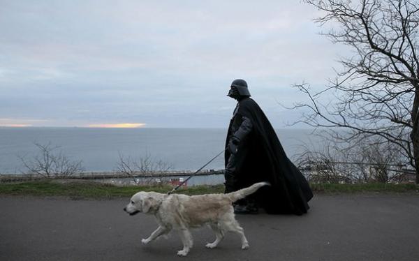 Один день из жизни Дарта Вейдера (ФОТО)