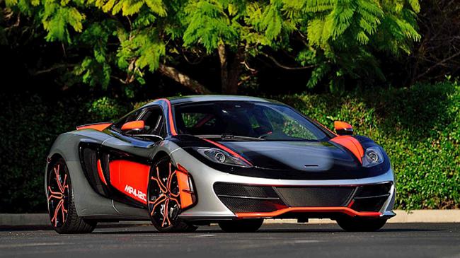 Эксклюзивный суперкар McLaren MP4-12C High Sport выставят на продажу (ФОТО)
