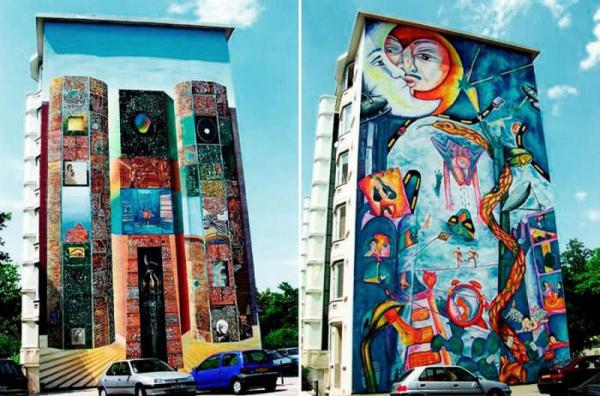 Подборка красивых граффити на стенах зданий (ФОТО)