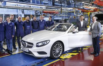 Компания Mercedes-Benz начала производство нового кабриолета