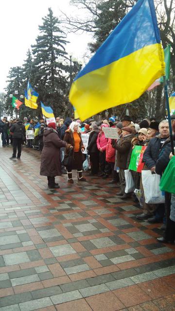 Криворожский Майдан приехал в столицу Украины (ФОТО)