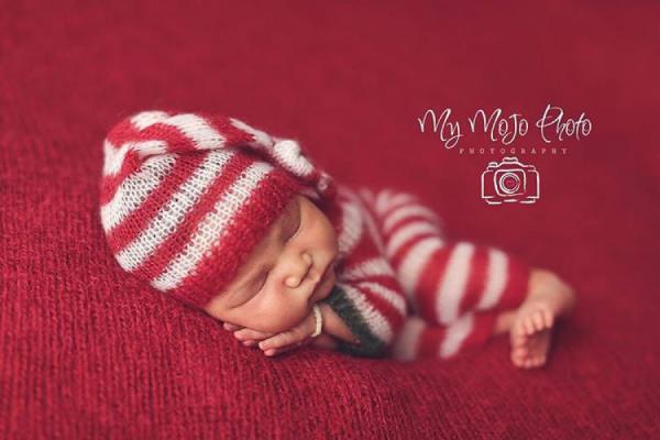 С новым счастьем! Новорожденные малыши в новогодней фотосессии (ФОТО)