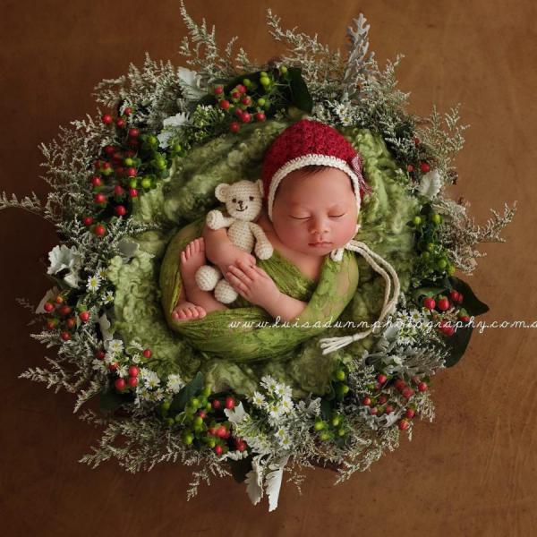 С новым счастьем! Новорожденные малыши в новогодней фотосессии (ФОТО)