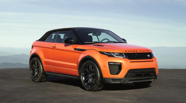 Продажи кабриолета Range Rover Evoque стартуют в 2016 году (ФОТО)