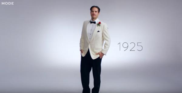 Как менялись мужские новогодние костюмы за последние 100 лет (ФОТО)