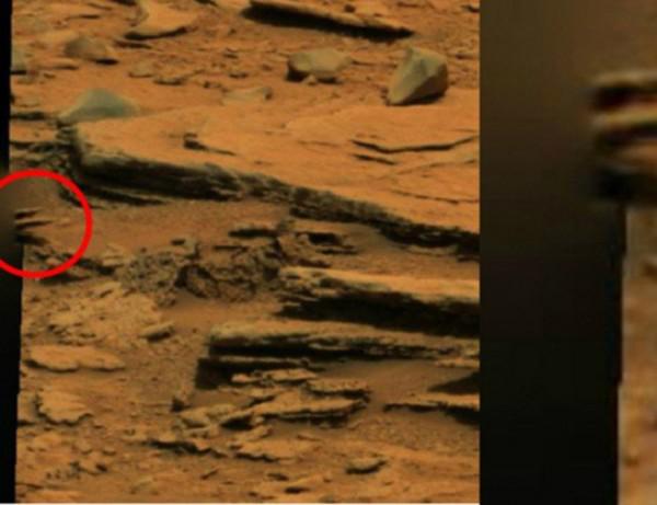 Уфологи нашли на Марсе лапу пришельца (ФОТО)