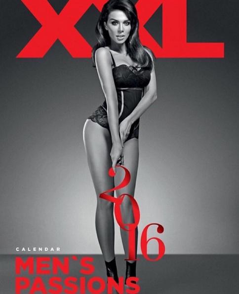 Анна Седокова появилась на обложке календаря журнала XXL (ФОТО)