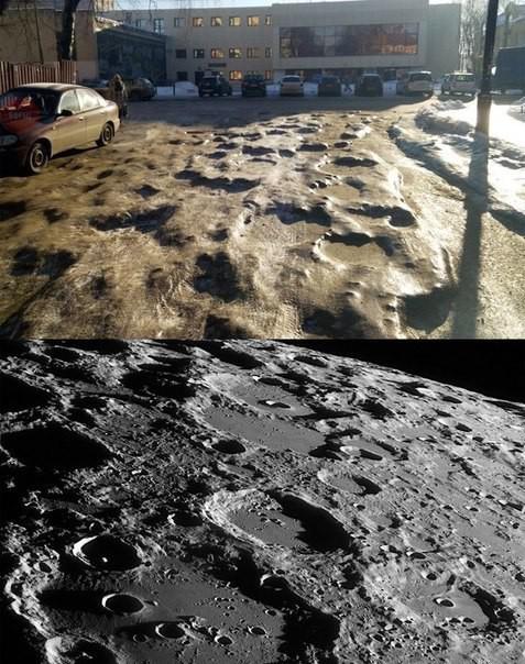 Новая подборка зимних автоприколов (ФОТО) Новая подборка зимних автоприколов (ФОТО)