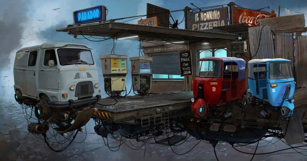 Головокружительные футуристические пейзажи Алехандро Бурдизио (ФОТО)