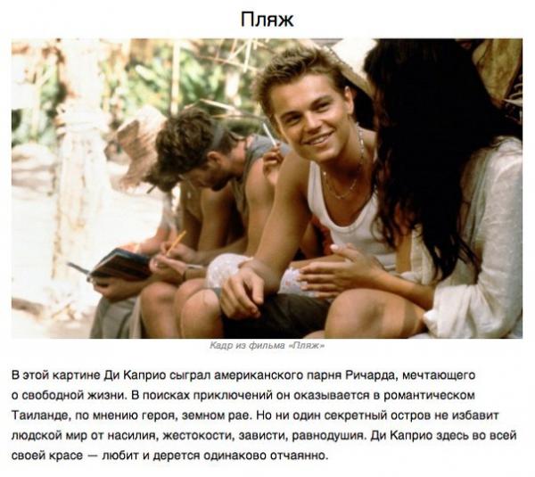 Леонардо Ди Каприо и его десять ролей, за которые он так и не получил "Оскар" (ФОТО)