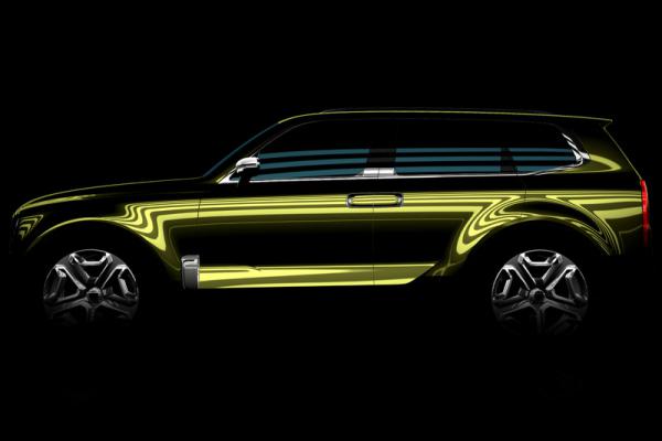 Корейская автостроительная компания Kia Motors готовит презентацию габаритного внедорожника (ФОТО)