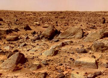 Уфологи нашли на Марсе лапу пришельца (ФОТО)