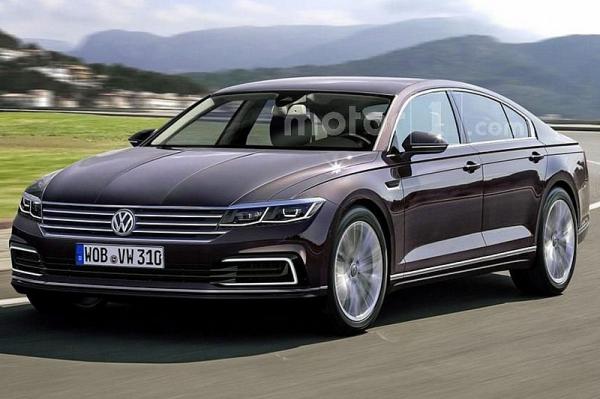 Volkswagen Phaeton, или как выглядит новый представительский седан (ФОТО)