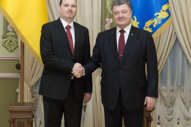 Порошенко встретился с послами Латвии, Пакистана, Ватикана и Бангладеш (ФОТО)