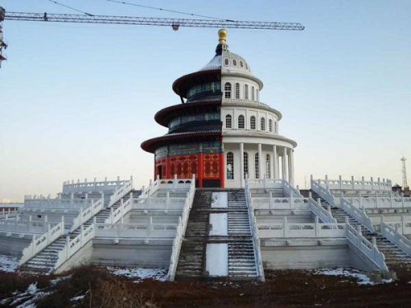 В Китае создали необычную копию американского Капитолия (ФОТО)