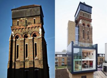 Новая жизнь для заброшенного здания: водонапорную башню превратили в потрясающий жилой дом
