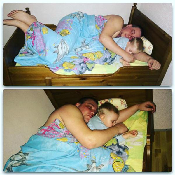 Позитивные снимки об отцовском креативе (ФОТО)