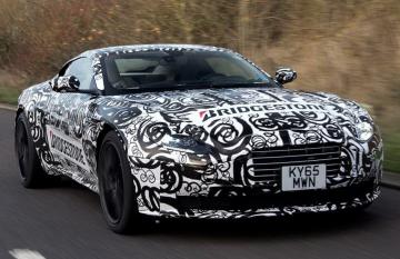 Новый спорткар Aston Martin показался в камуфляже (ФОТО)