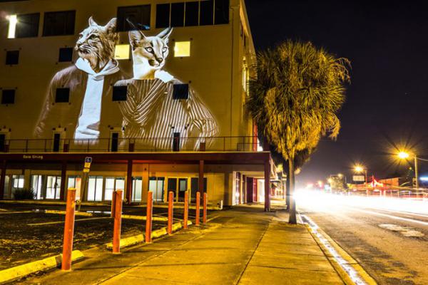 “Городское сафари”: необычный проект художника из Флориды (ФОТО)