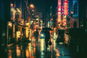 Чарующий ночной Токио в работах фотографа из страны Восходящего солнца (ФОТО)