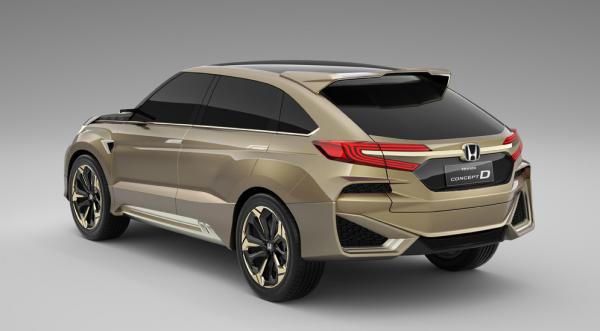 Honda Concept D. Японцы готовы представить флагманский кроссовер (ФОТО)
