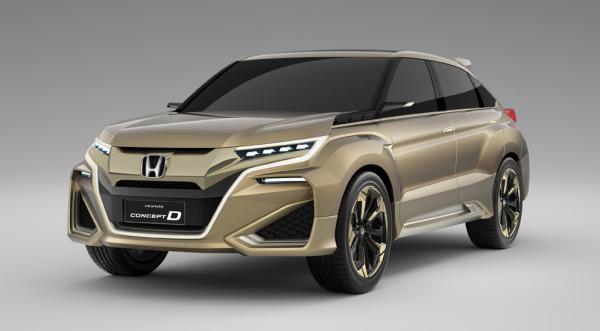 Honda Concept D. Японцы готовы представить флагманский кроссовер (ФОТО)