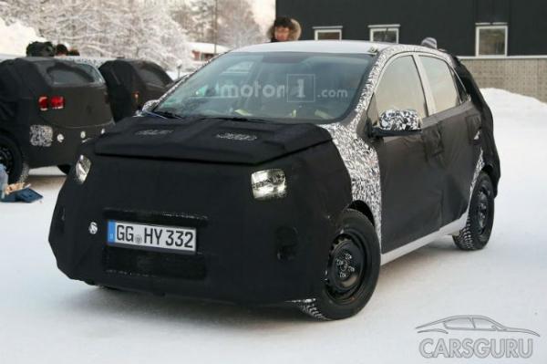 В сети появились шпионские снимки новой Kia Picanto (ФОТО)