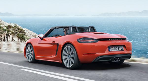 Porsche начинает продажи нового родстера 718 Boxster (ФОТО)