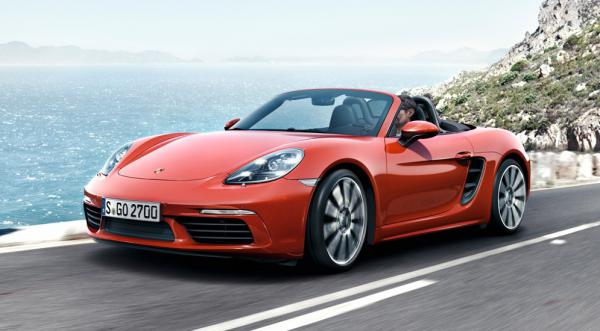 Porsche начинает продажи нового родстера 718 Boxster (ФОТО)