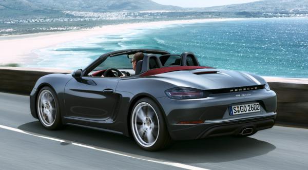 Porsche начинает продажи нового родстера 718 Boxster (ФОТО)