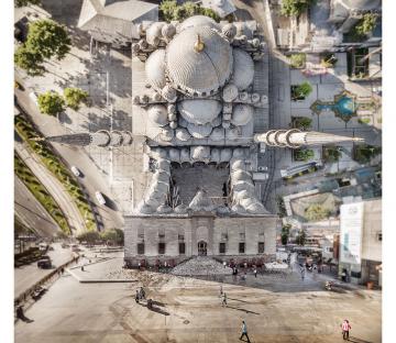 Головокружительные стамбульские пейзажи с совмещёнными ракурсами (ФОТО)