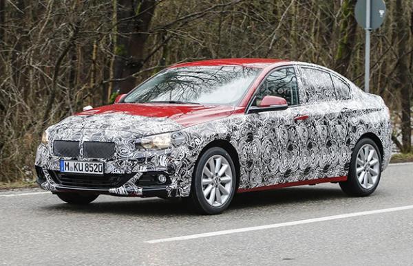 Новый седан BMW 1-Series замечен на тестах (ФОТО)