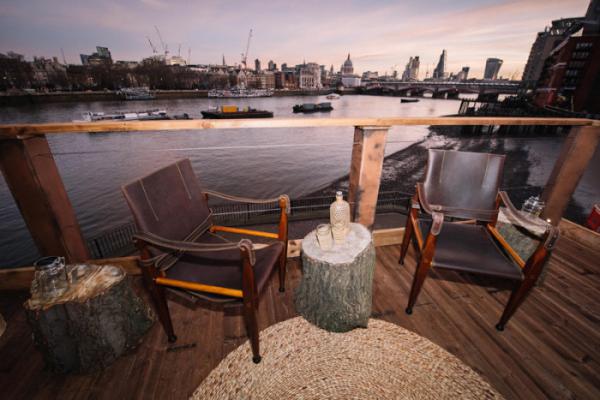 Житель Лондона построил самый роскошный домик на дереве в мире (ФОТО) 