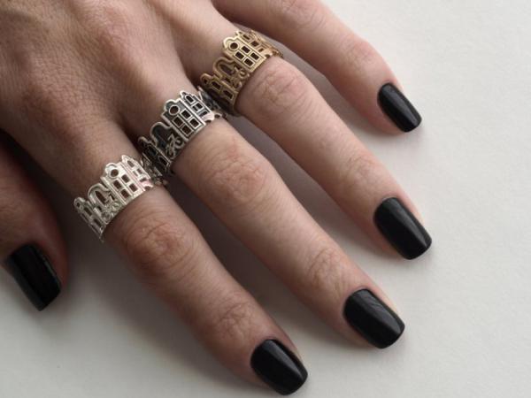 Жительница США создает удивительные драгоценные кольца с городскими пейзажами (ФОТО)