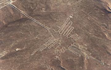 Загадочные геоглифы Наски на снимках NASA (ФОТО)