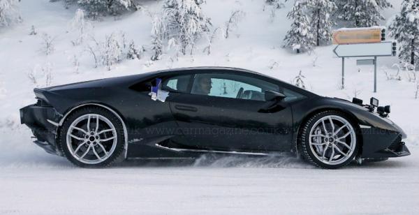 Lamborghini приступил к тестам самого быстрого суперкара Huracan (ФОТО)