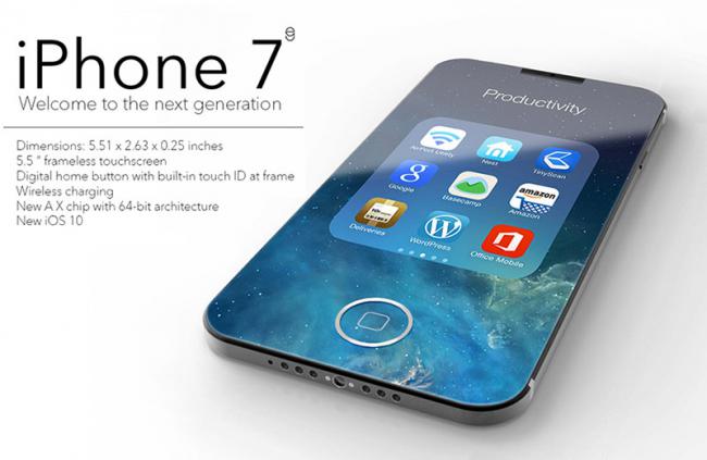 В Сети появился новый вариант дизайна iPhone 7 (ФОТО)