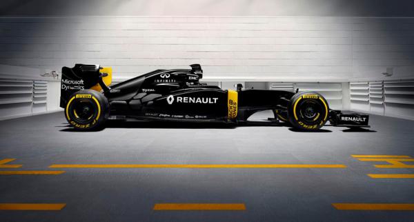 Renault презентовала свой болид Формулы-1