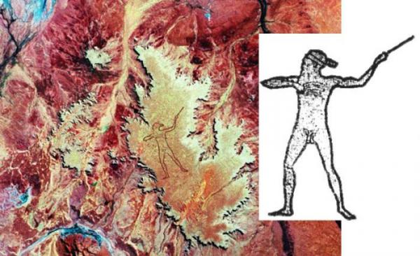 Австралийский загадочный геоглиф или человек Марри (ФОТО)