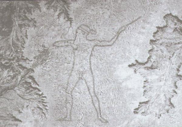 Австралийский загадочный геоглиф или человек Марри (ФОТО)