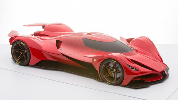 Итальянцы из  Ferrari представили проект одного из самых эффектных автомобилей в истории марки  (ФОТО)