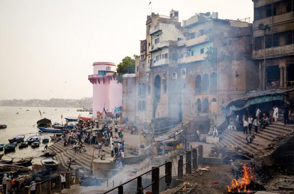 Шокирующая Индия: Варанаси — Город Между Двуx Рек (ФОТО)