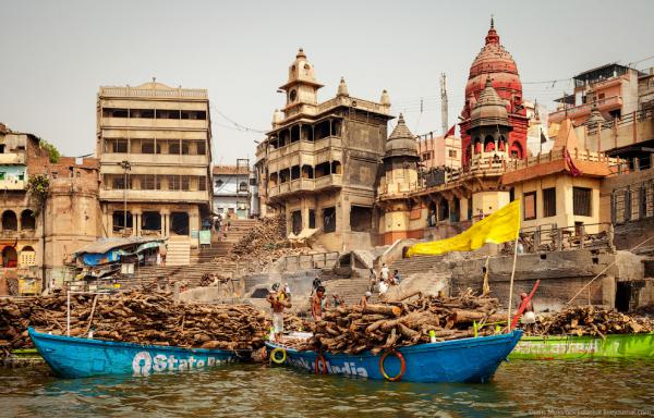 Шокирующая Индия: Варанаси — Город Между Двуx Рек (ФОТО)