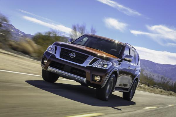 Nissan Armada обновил свой экстерьер  (ФОТО)