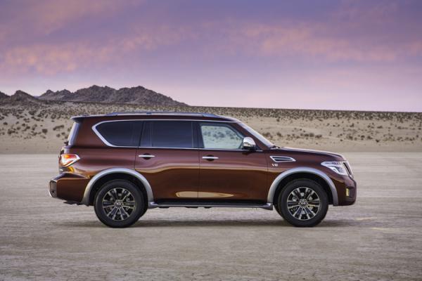 Nissan Armada обновил свой экстерьер  (ФОТО)