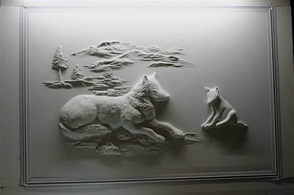 Штукатур превращает бесчувственные стены в произведения искусства (ФОТО)