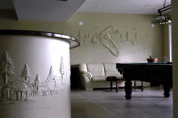 Штукатур превращает бесчувственные стены в произведения искусства (ФОТО)