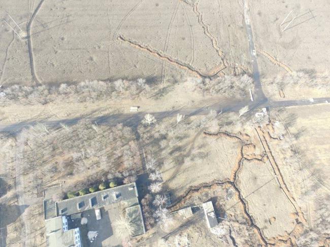 Боевики вырыли новые окопы в Зайцево (ФОТО)